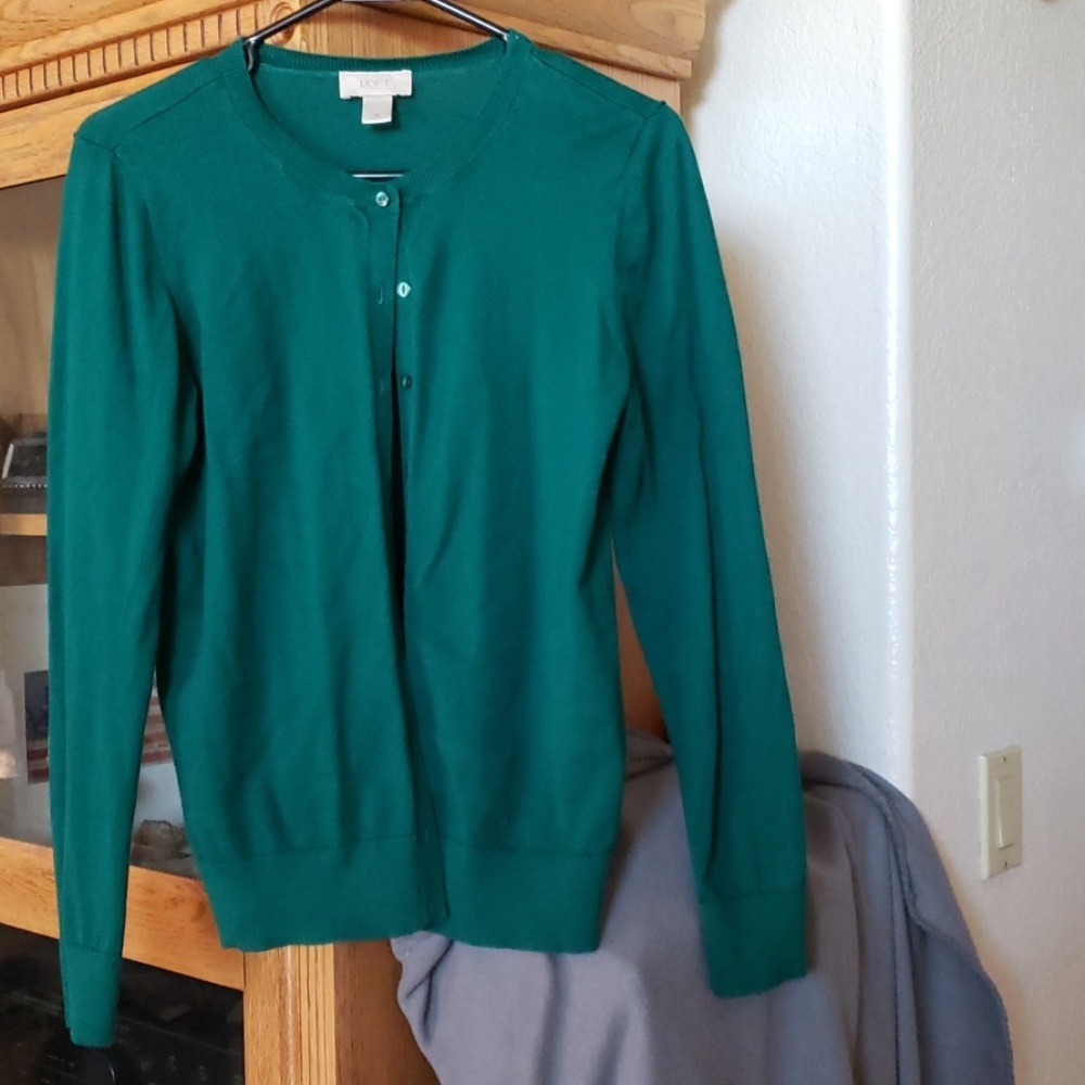 Loft button down cardigan